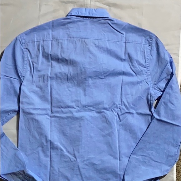 Burberry Brit Men’s Button up shirt Medium Blue - Picture 5 of 6